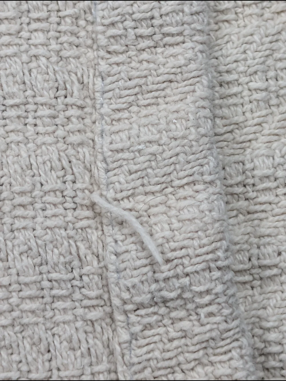 Laura Ashley Woven Basketweave Blanket Full Queen Beige 84x84